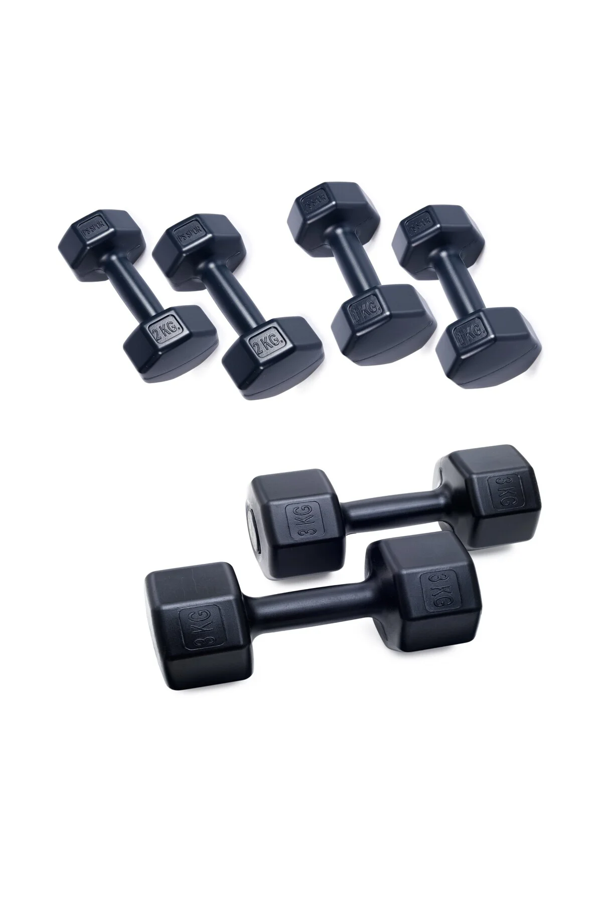 PSSPOR 3 SET DAMBIL ( 1 KG X 2 AD 2 KG X 2 AD 3 KG X 2 AD )