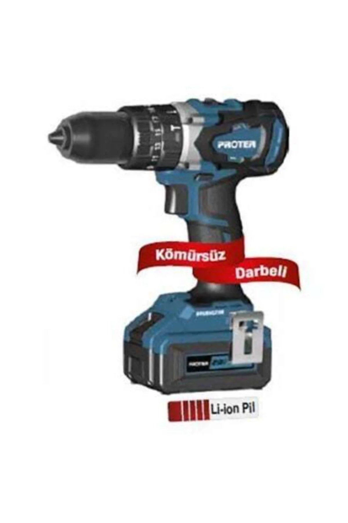 Pst 740 Bl Çift Akülü 20v/4ah Darbeli Şarjlı Matkap