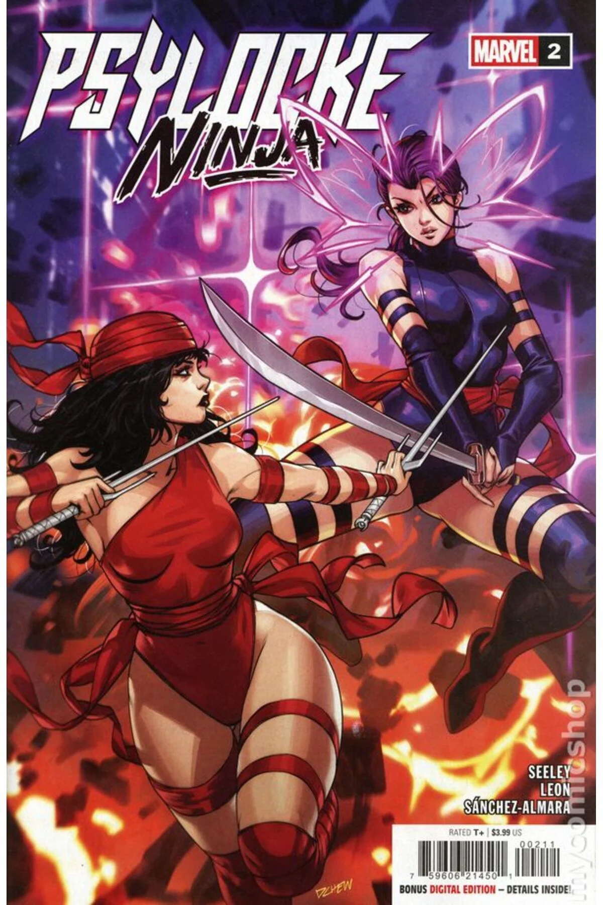 Psylocke Ninja #2A (ingilizce)