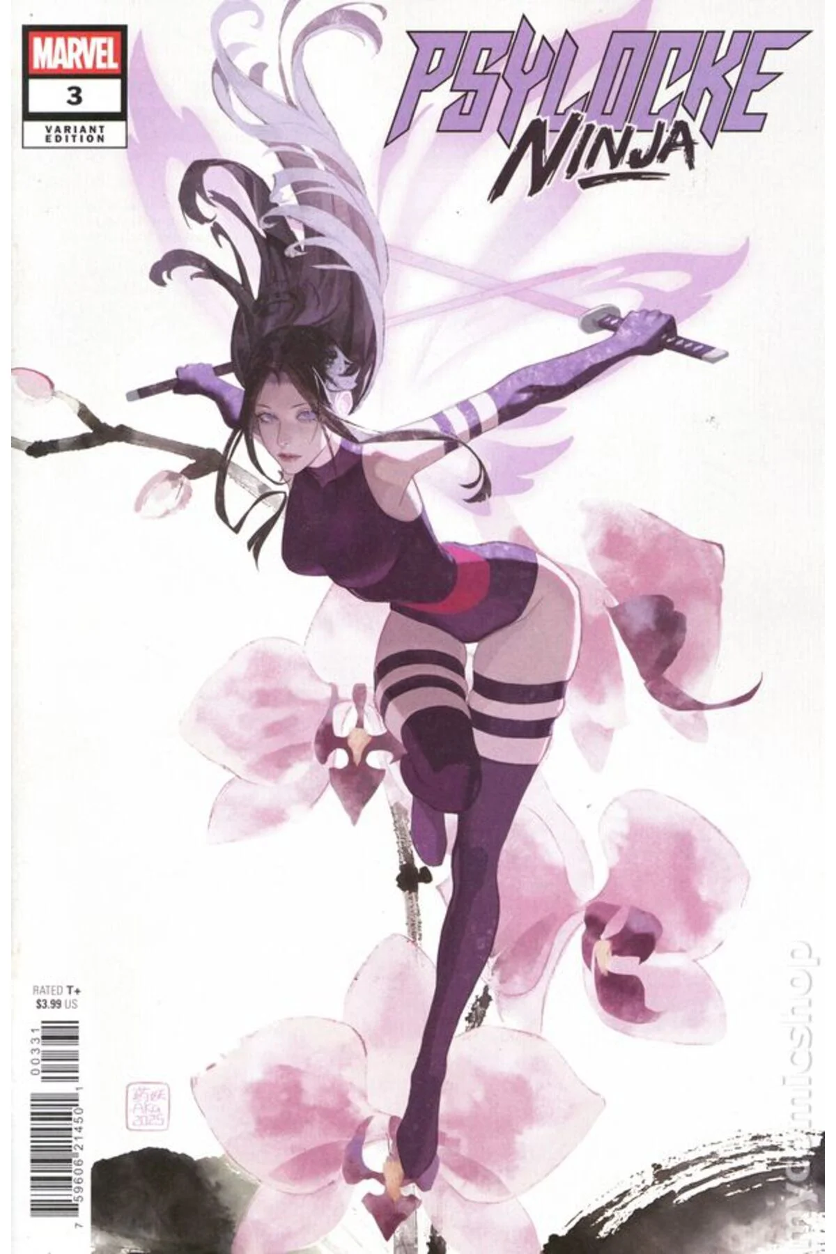 Psylocke Ninja #3C (ingilizce)