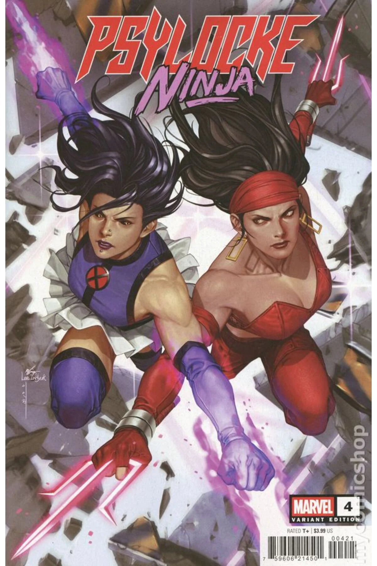 Psylocke Ninja #4B (ingilizce)