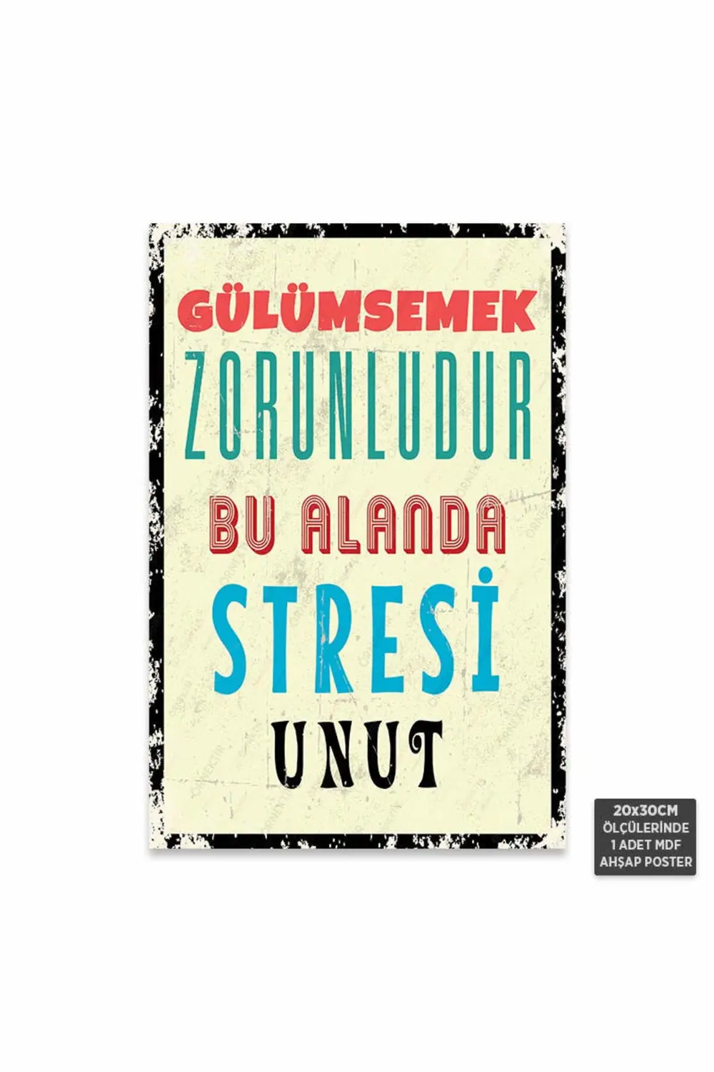 PT1235 - Burası Mutluluk Bölgesidir Motivasyon Retro Mdf Ahşap Po Fiyatı, Yorumları ve Özellikleri