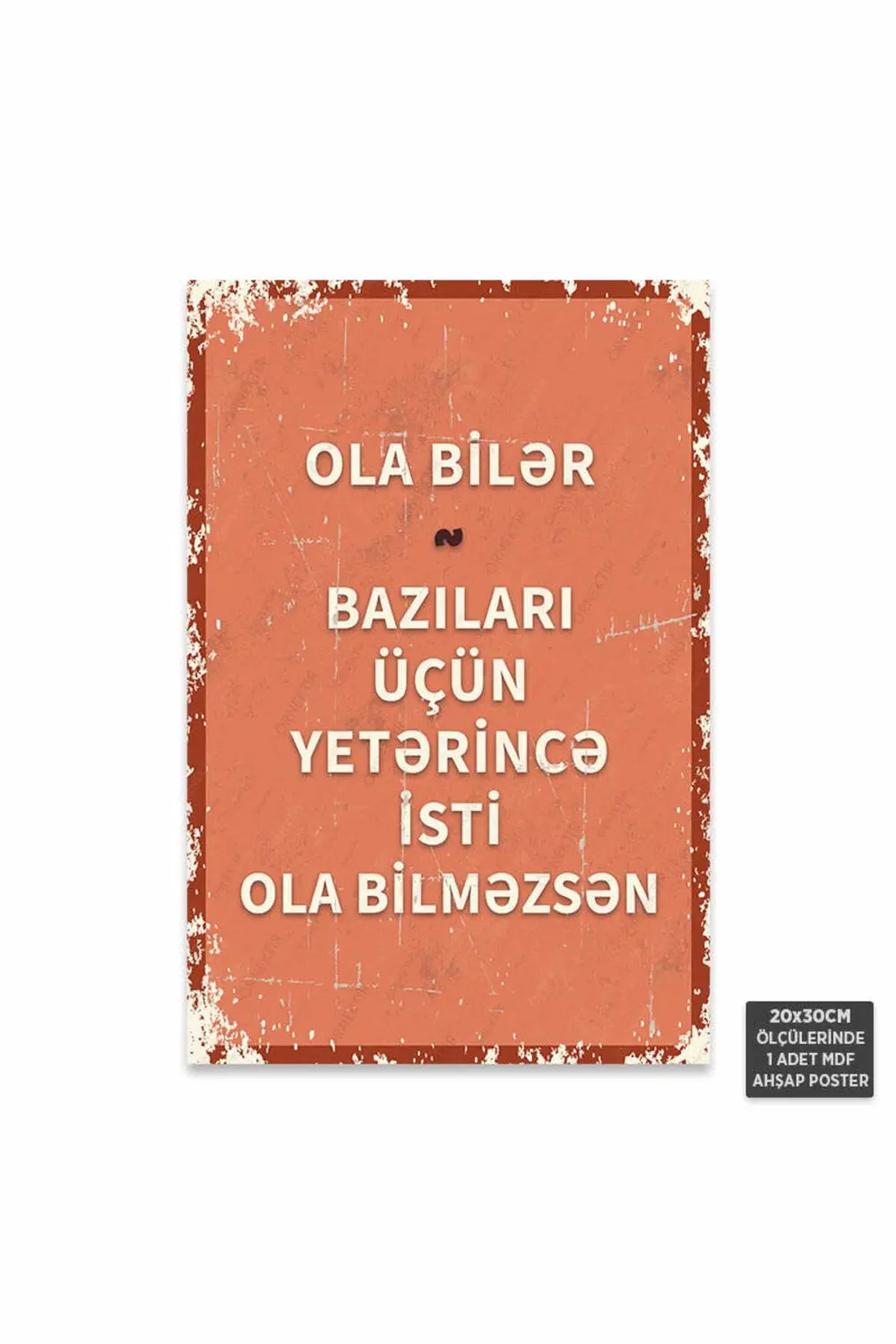 PT1258-AZE - Bazıları İçin Yeterince Azerbaycan Türkçesi Retro Md