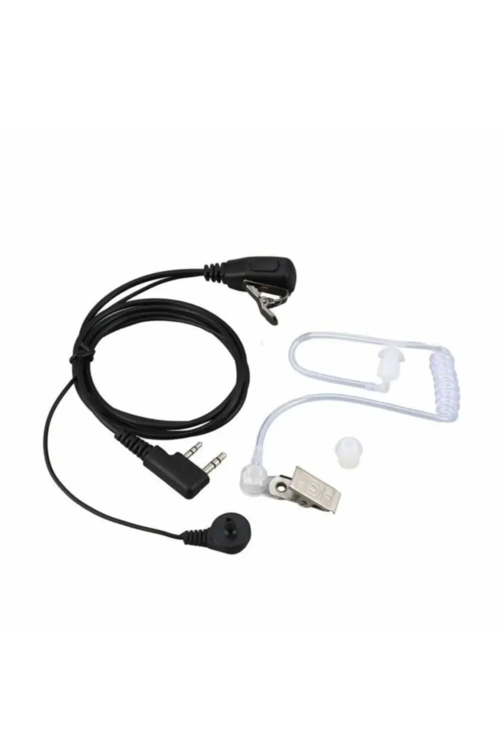 Pte-840 Akustik Telsiz Kulaklığı - 2 Pinli Telsiz Mikrofonlu Kula