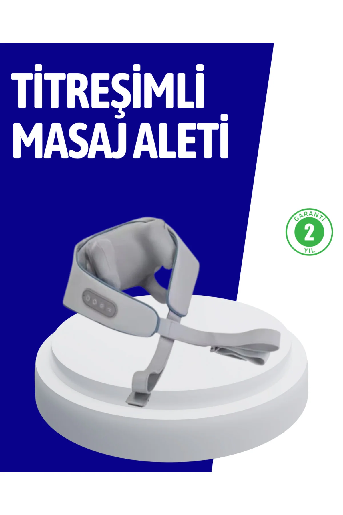 PU Deri Taşınabilir Masaj Aleti | Çok Bölgeli Kullanım