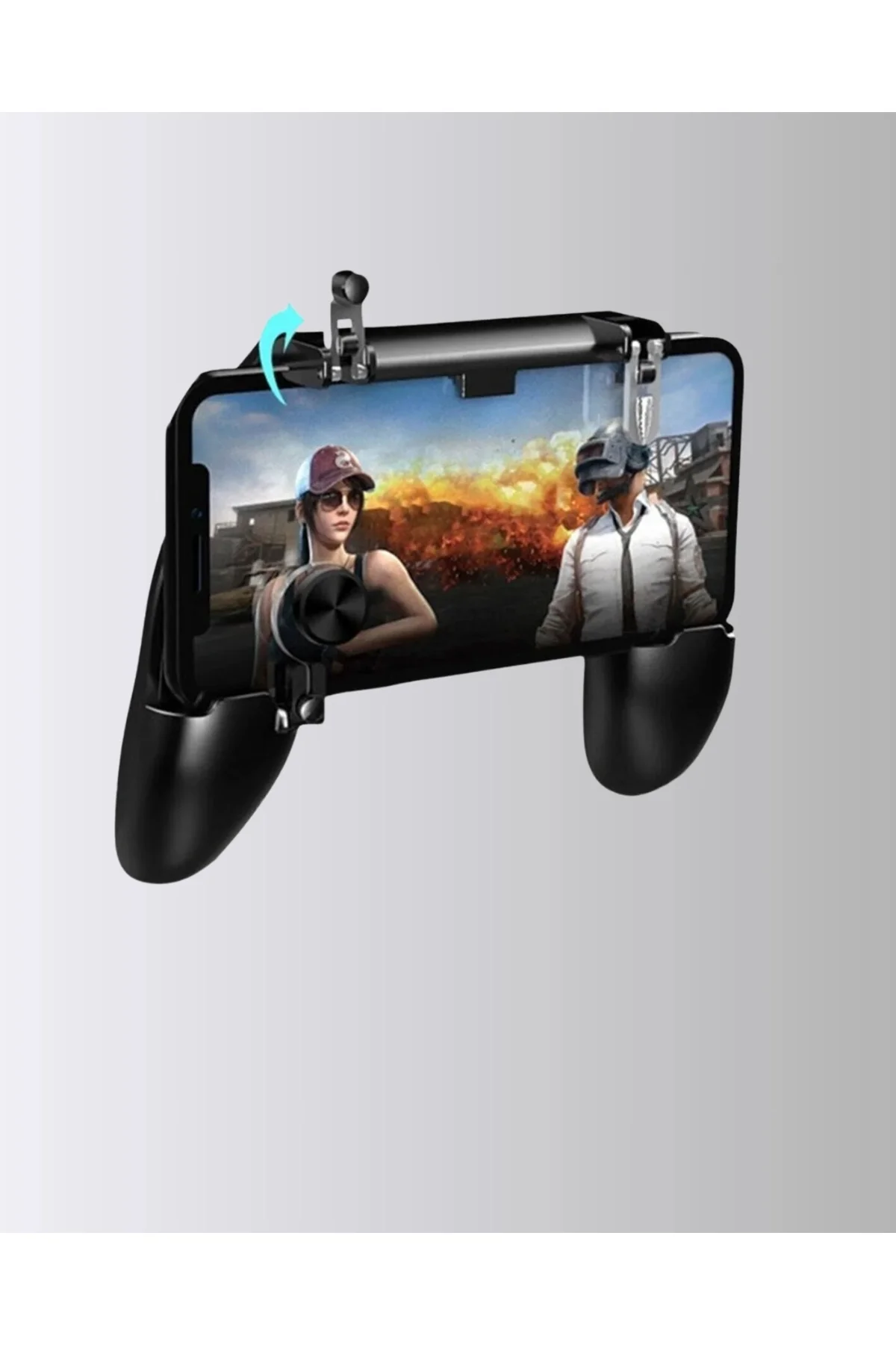 PUBG Mobile Uyumlu Joystick ve Parmak Tetikli Oyun Gamepadi