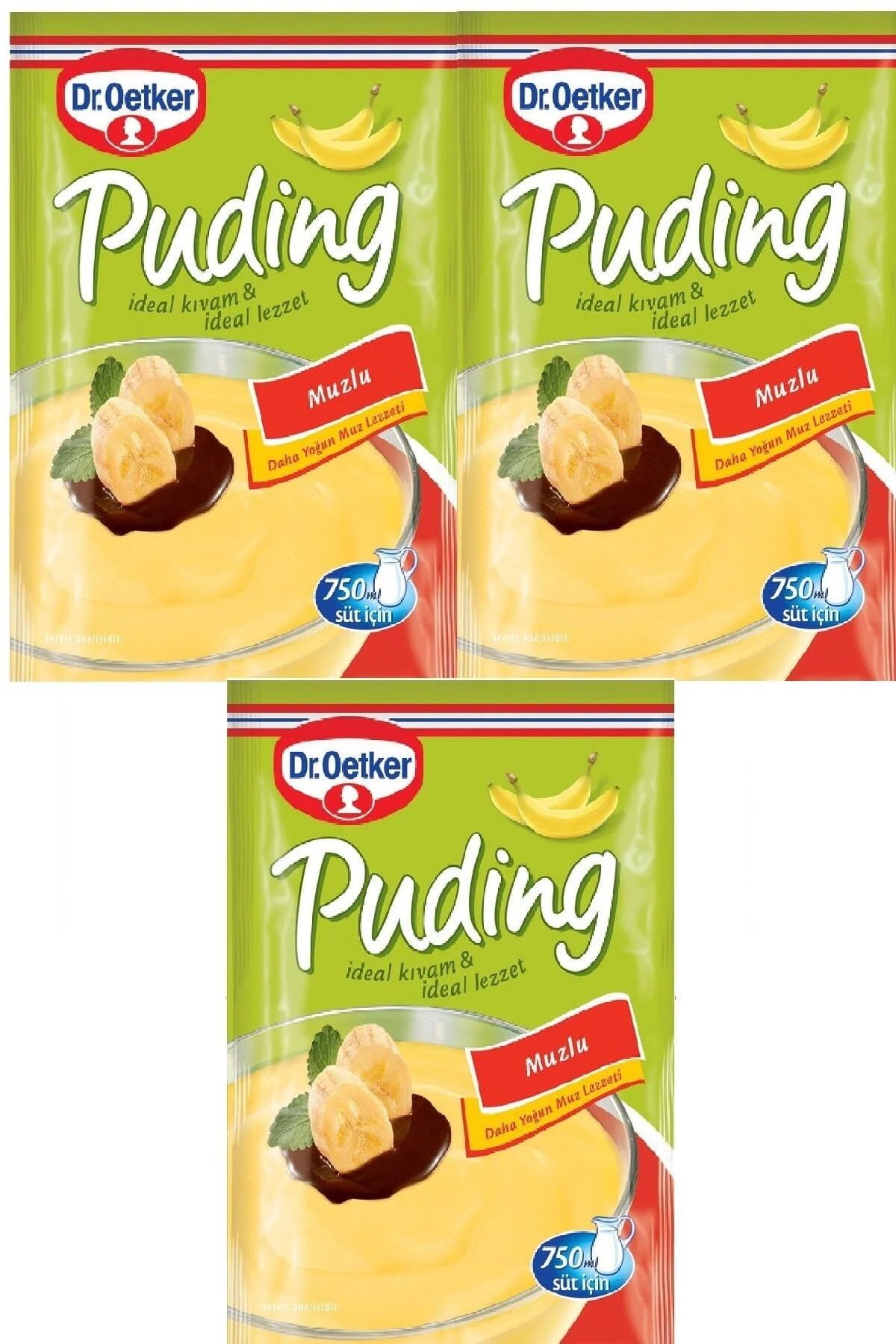 Puding Muzlu 125 gr x 3 Adet
