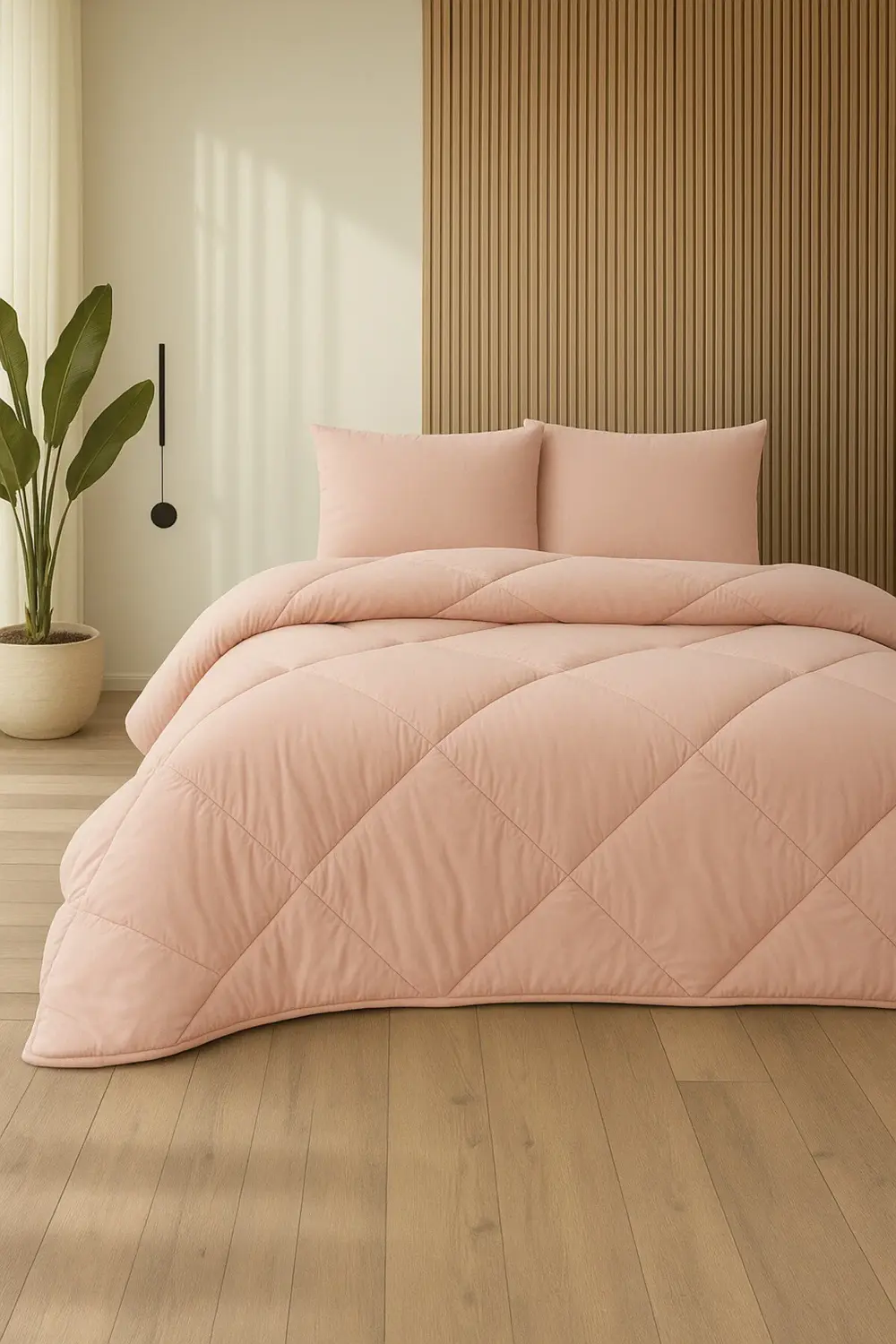 Pudra Soft Slikon Yorgan Tek Kişilik 155*215