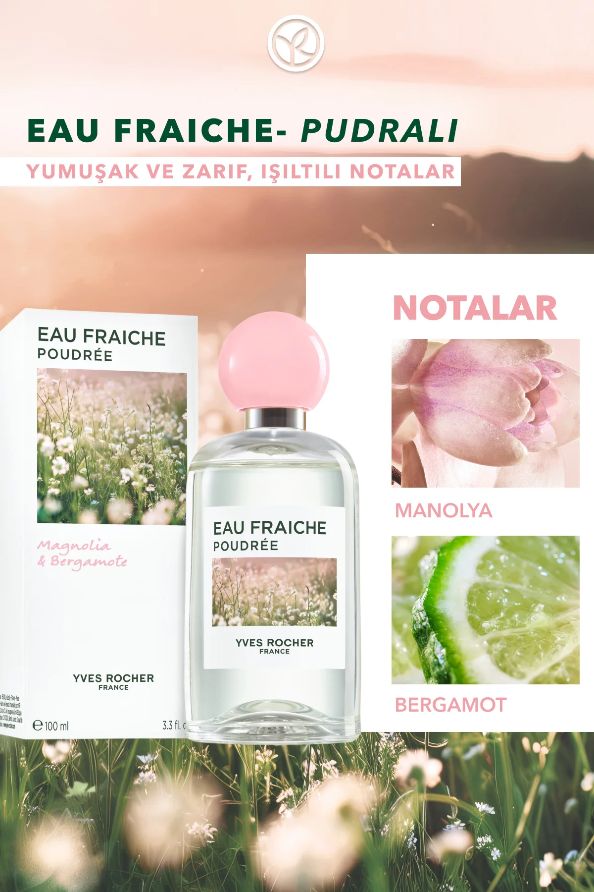 Pudralı EF- Eaux Fraiches-Vegan-100ml