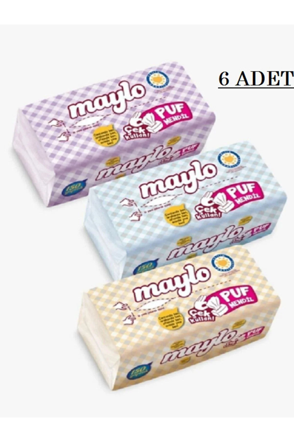 Puf Mendil 150 Adet 6x Fiyatı, Yorumları ve Özellikleri