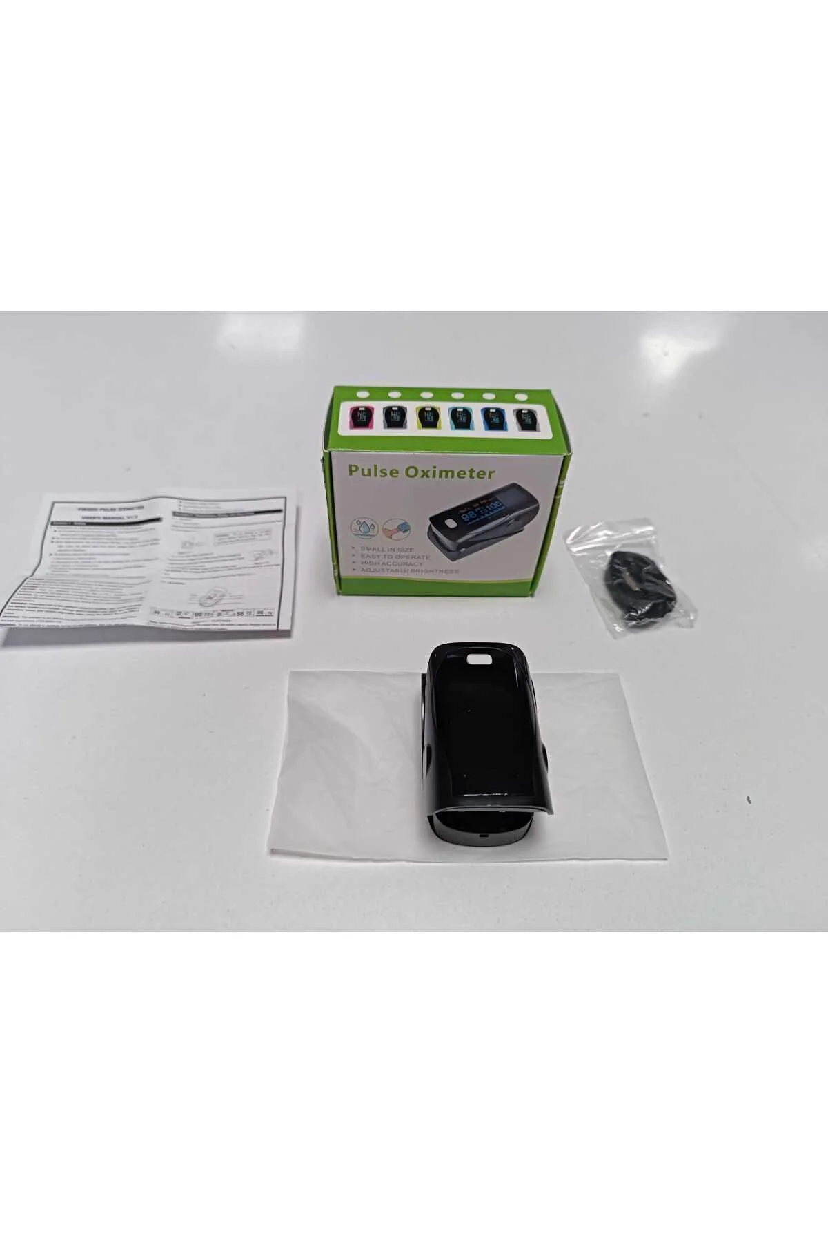Pulse Oksimetre F9 OLed Ekran Pulseoksimetre Saturasyon