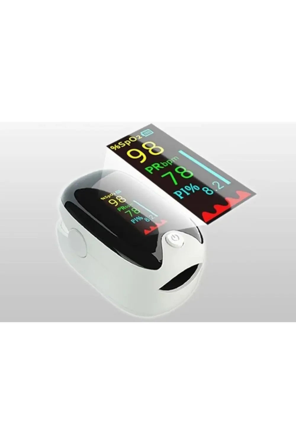 Pulse oksimetre Parmak Tipi Oksimetre Oksijen Nabız Ölçer KE-6004