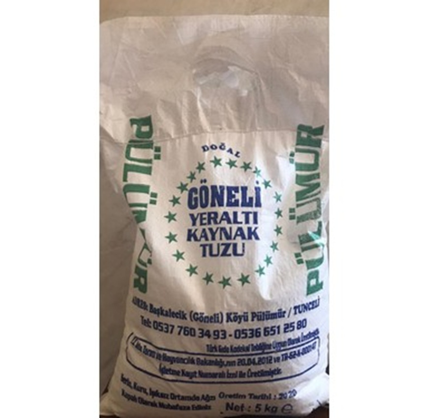 Pülümür Göneli Doğal Kaynak Tuzu 10 Kg.