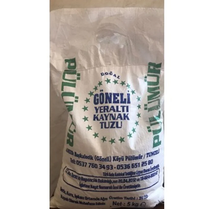 Pülümür Göneli Doğal Kaynak Tuzu 10 Kg.