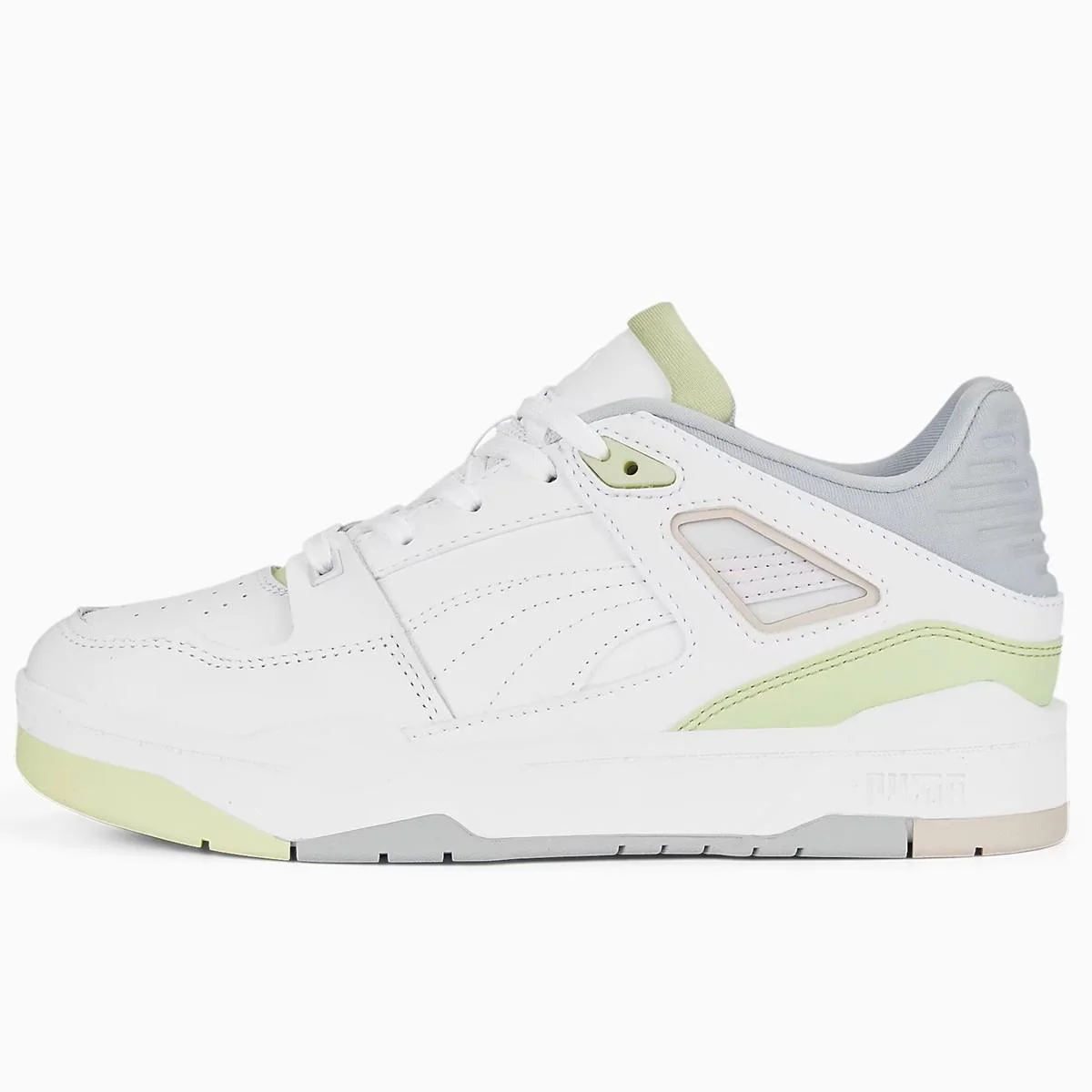 Puma Slipstream Women White Green Leather Sneaker Beyaz Yeşil Kadın Hakiki Deri Günlük Spor Ayakkabı Fiyatı, Yorumları ve Özellikleri