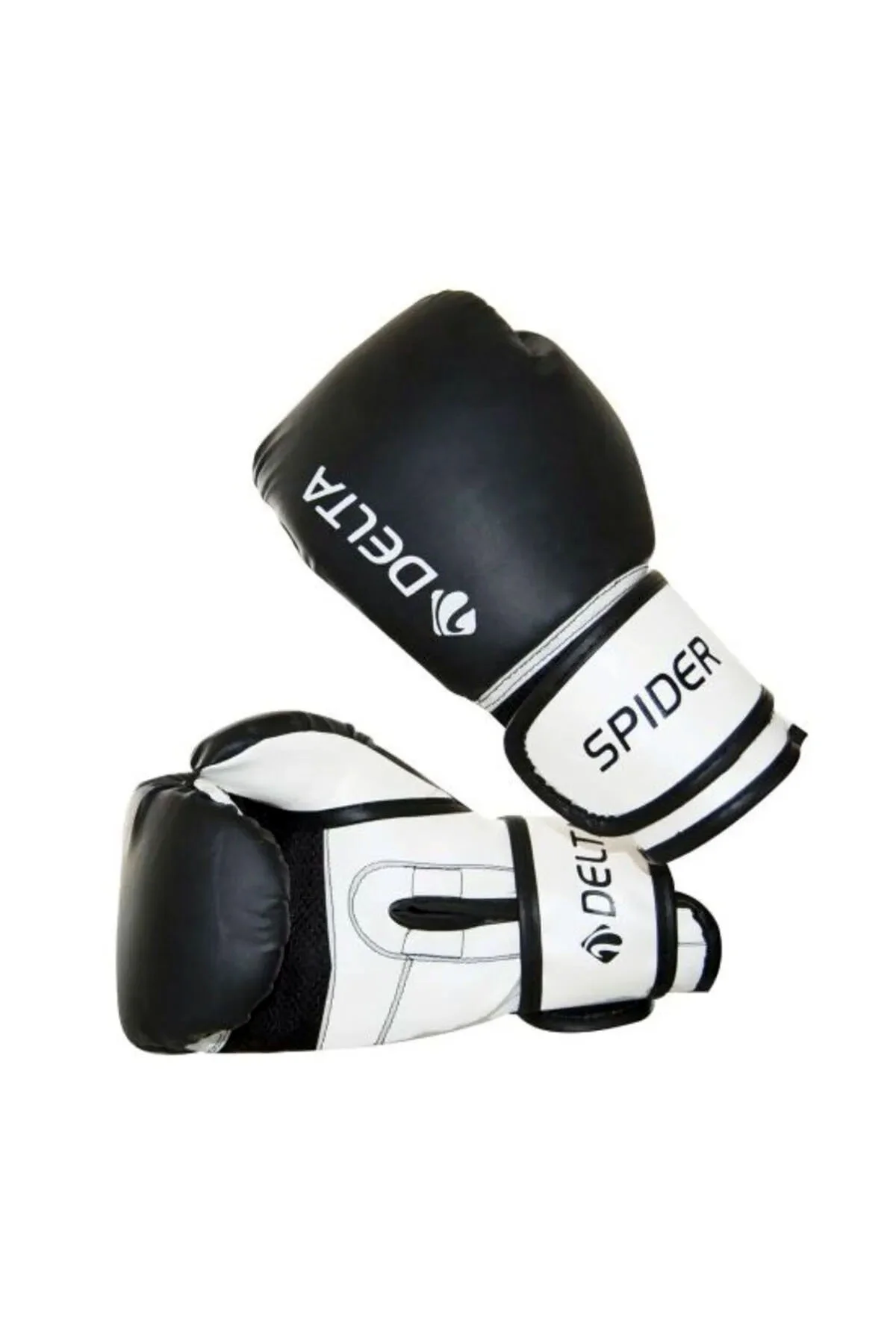 Spider Siyah 12 Oz Boks Eldiveni – 78-90 Kg Yetişkin İçin Kick Bo