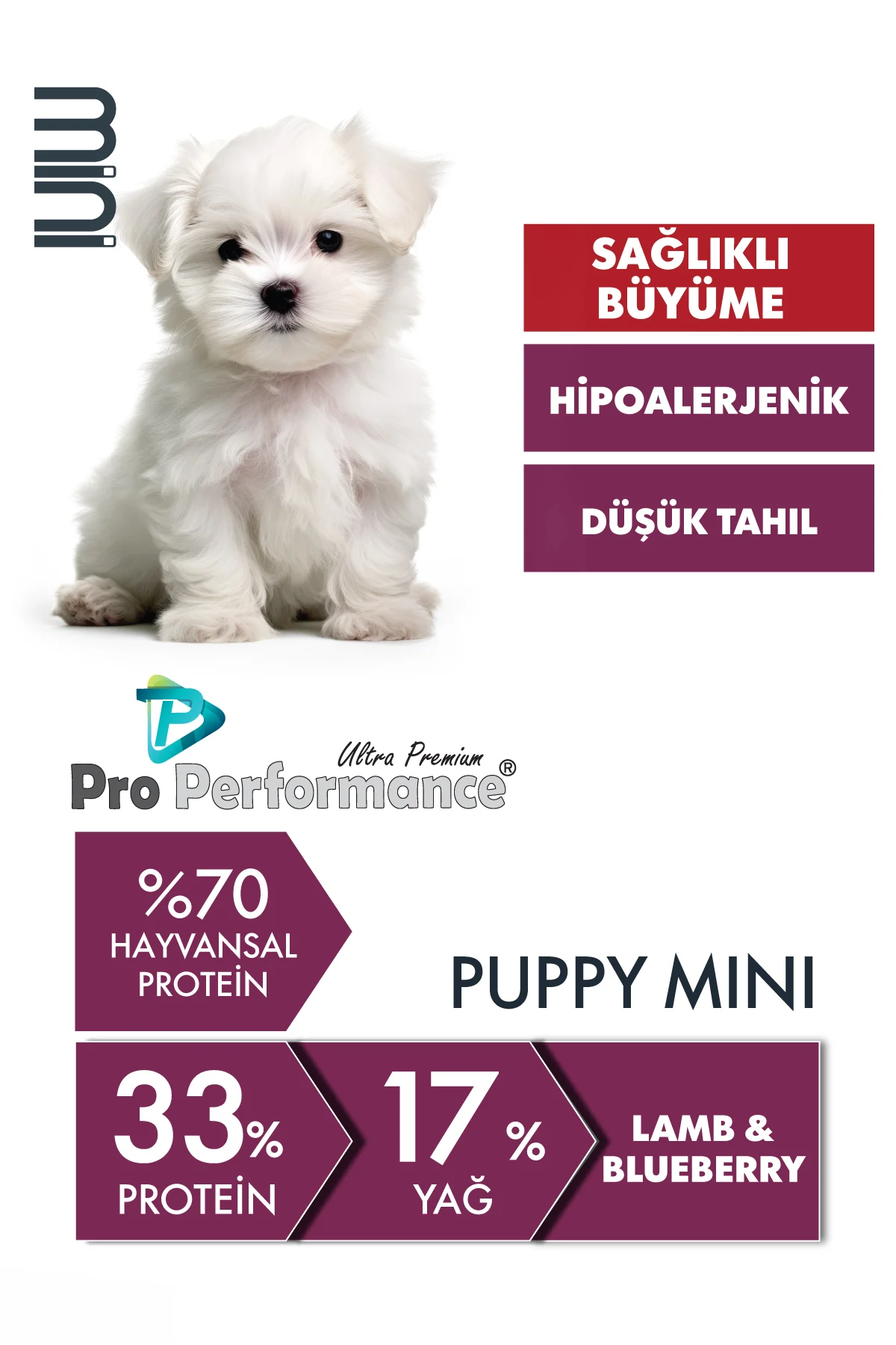 Puppy Mini Lamb&blueberry 2 Kg