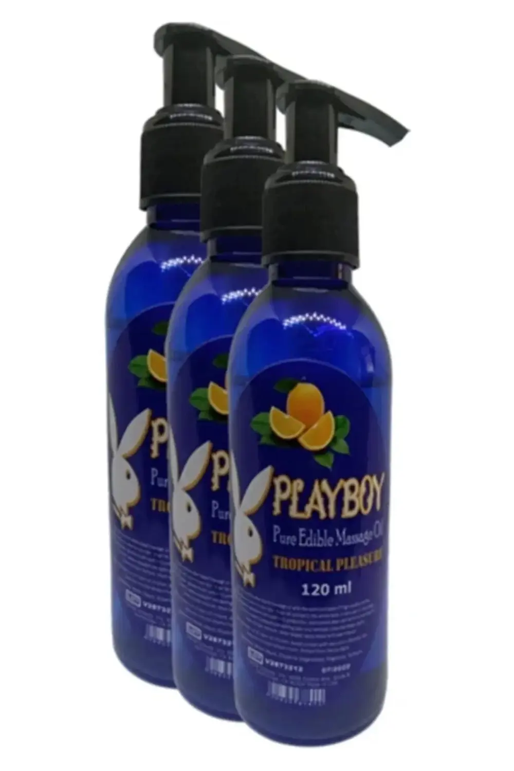 Pure Edible Massage Oil 120ml Portakal Aromalı Masaj Yağı X 3 Ade