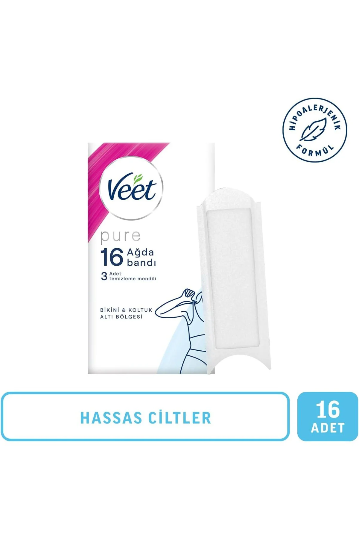 Pure Hipoalerjenik Bikini Bölgesi & Koltuk Altı için Parfümsüz Si