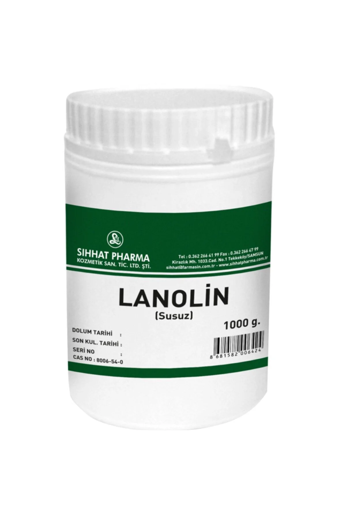 Pure Lanolin Susuz 1000 gr