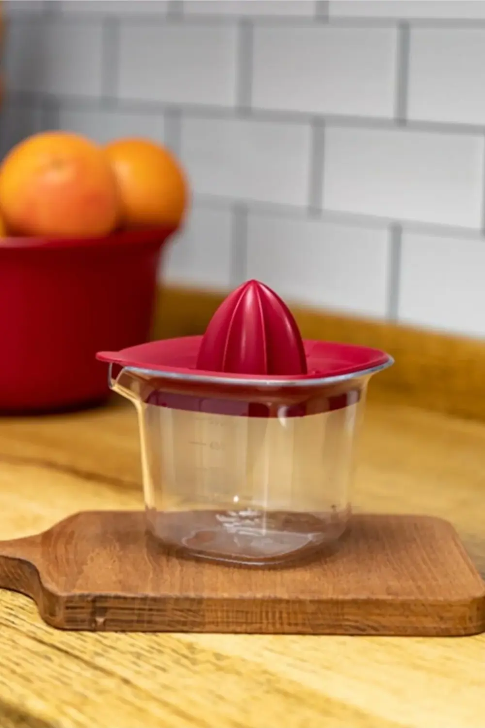 Pure Limonluk Portakal Meyve Narenciye Limon Sıkacağı Kırmızı Org