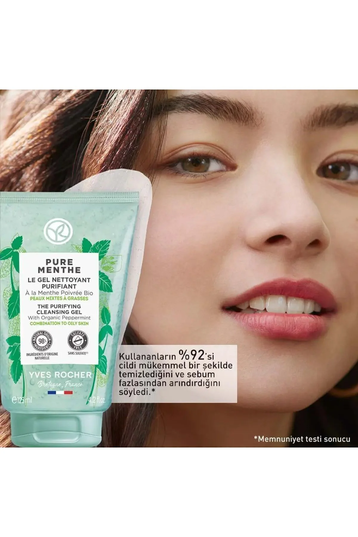 Pure Menthe-Gözenek Sıkılaştırıcı  Arındırıcı Prebiyotikli Yüz Te