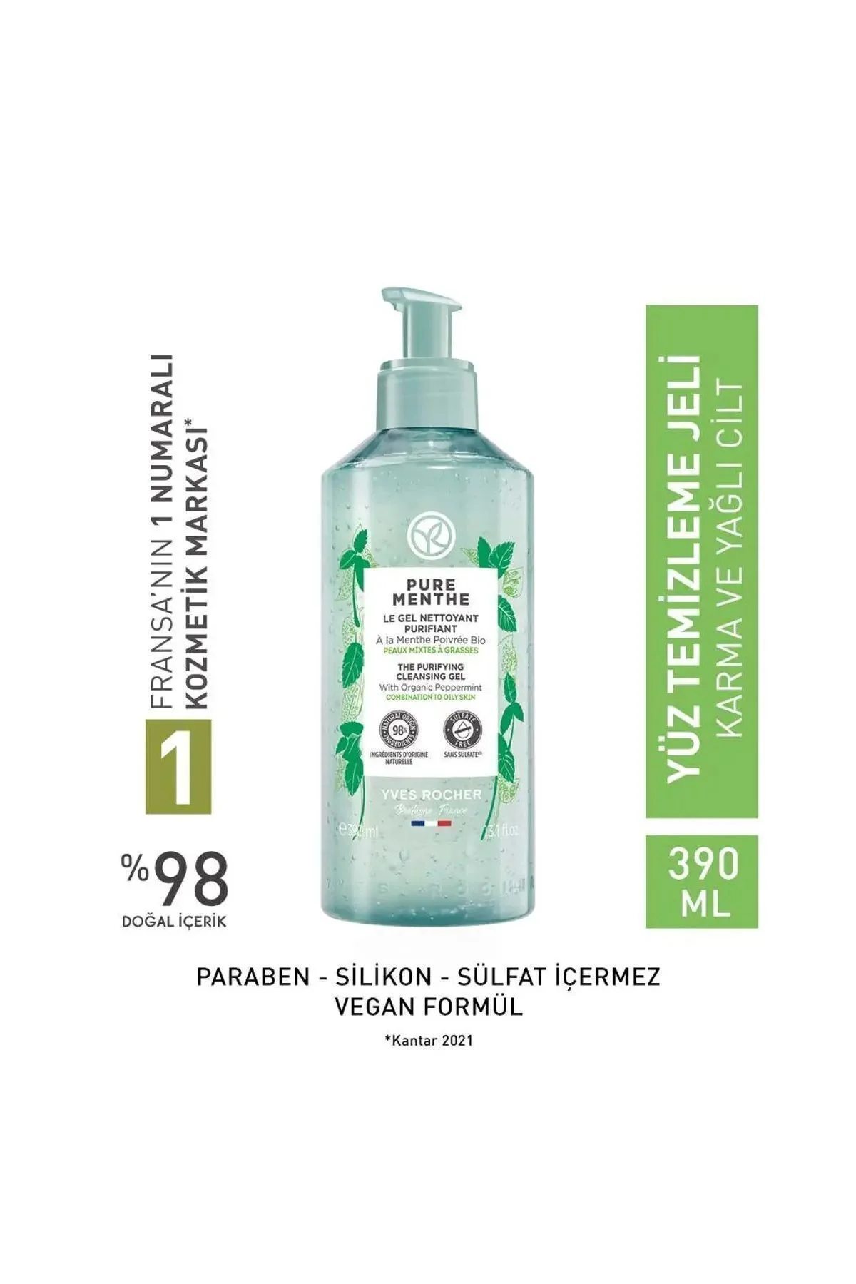 Pure Menthe-Gözenek Sıkılaştırıcı ve Derinlemesine Arındırıcı Pre