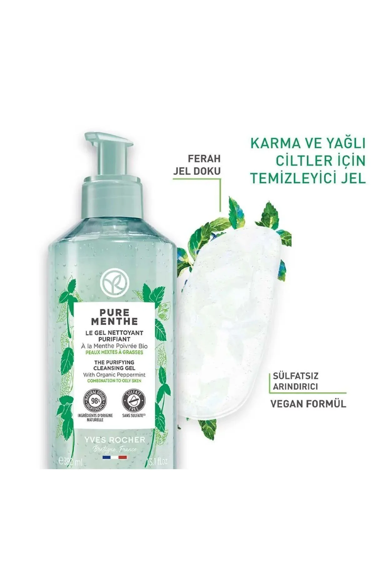 Pure Menthe-Gözenek Sıkılaştırıcı ve Derinlemesine Arındırıcı Pre
