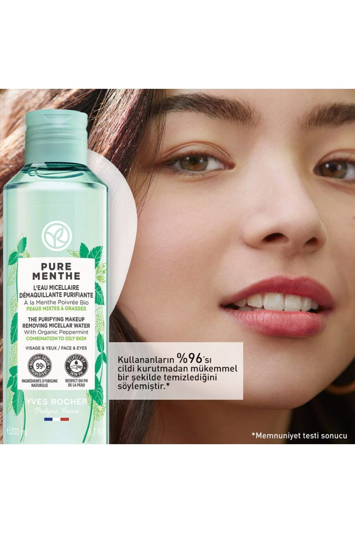 Pure Menthe Karma ve Yağlı Cilt İçin Tonik Etkili ve Arındırıcı -