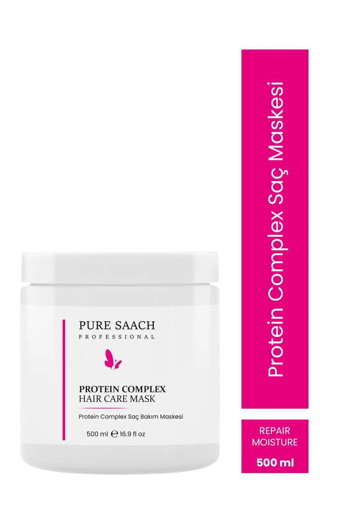 Pure Saach Professinal 2 Ürün Protein Comlex Shampoo Ve Saç Krem - Görsel 2
