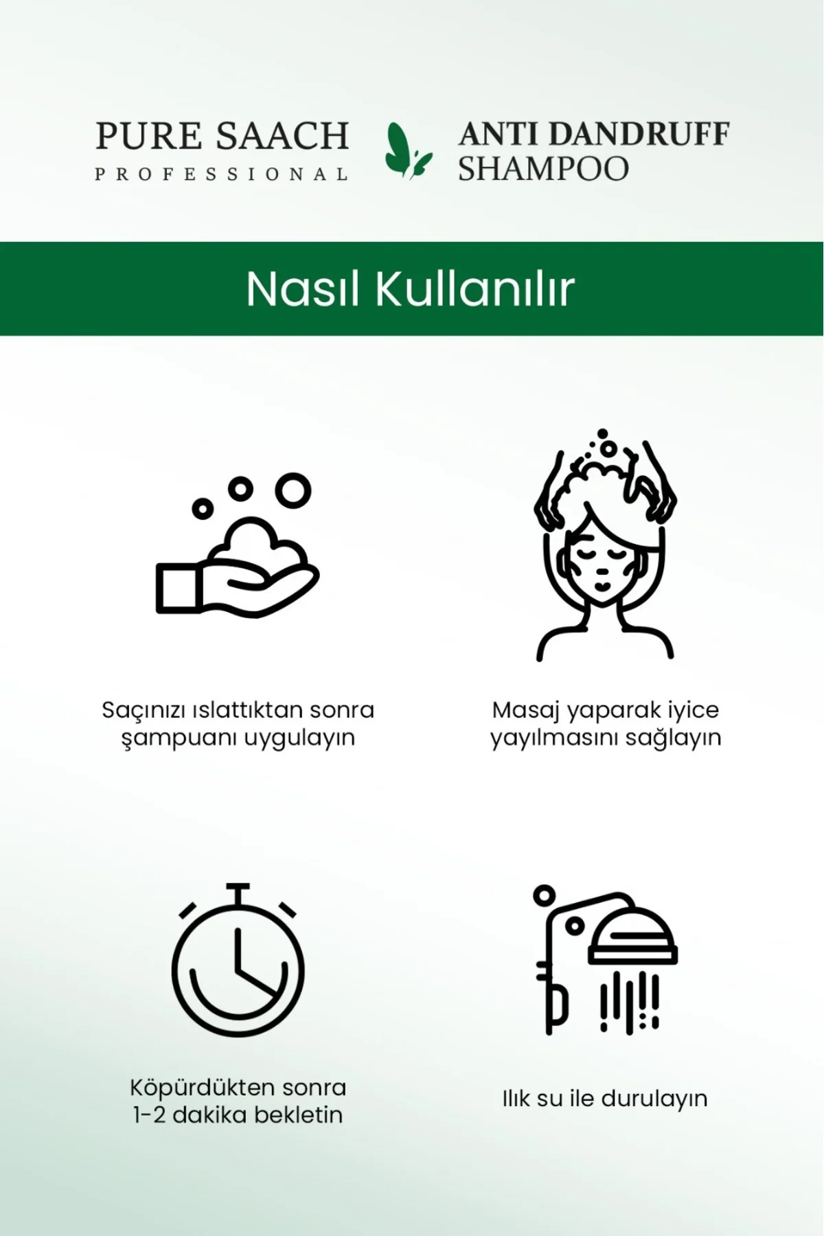 PURE SAACH PROFESSİONAL ANTI DANDRUFF SHAMPOO - Görsel 3