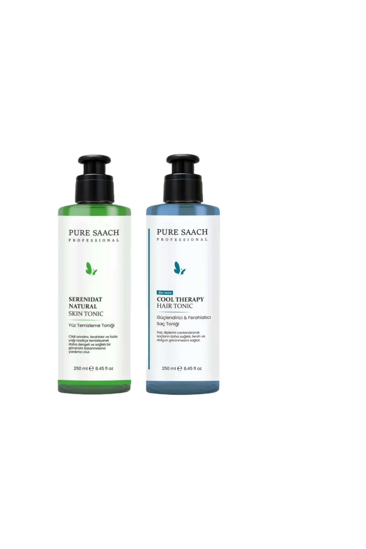 PURE SAACH PROFESYONEL SERENİDAT NATURAL SKIN TONİK VE COOL THERAPY HAIR TONİK - Görsel 3