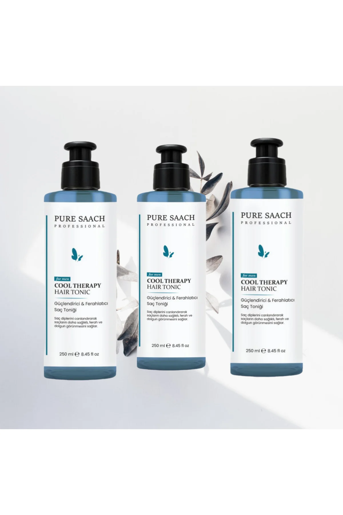 Pure Saach Profesyonel Haır Tonic 3 Ürün Birlikte - Görsel 3