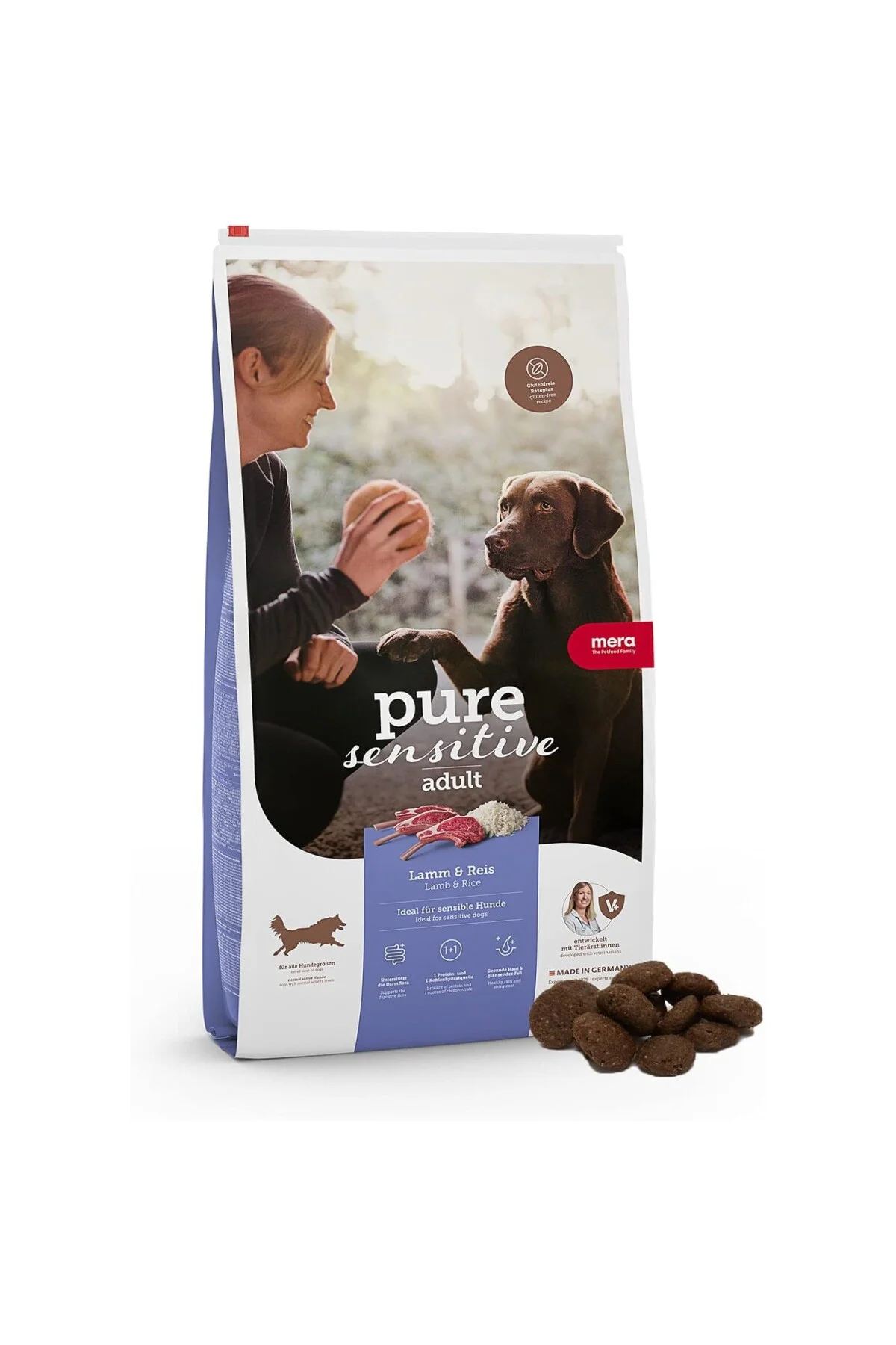 Pure Sensitive Kuzulu Yetişkin Köpek Maması 12,5 + 4 kg