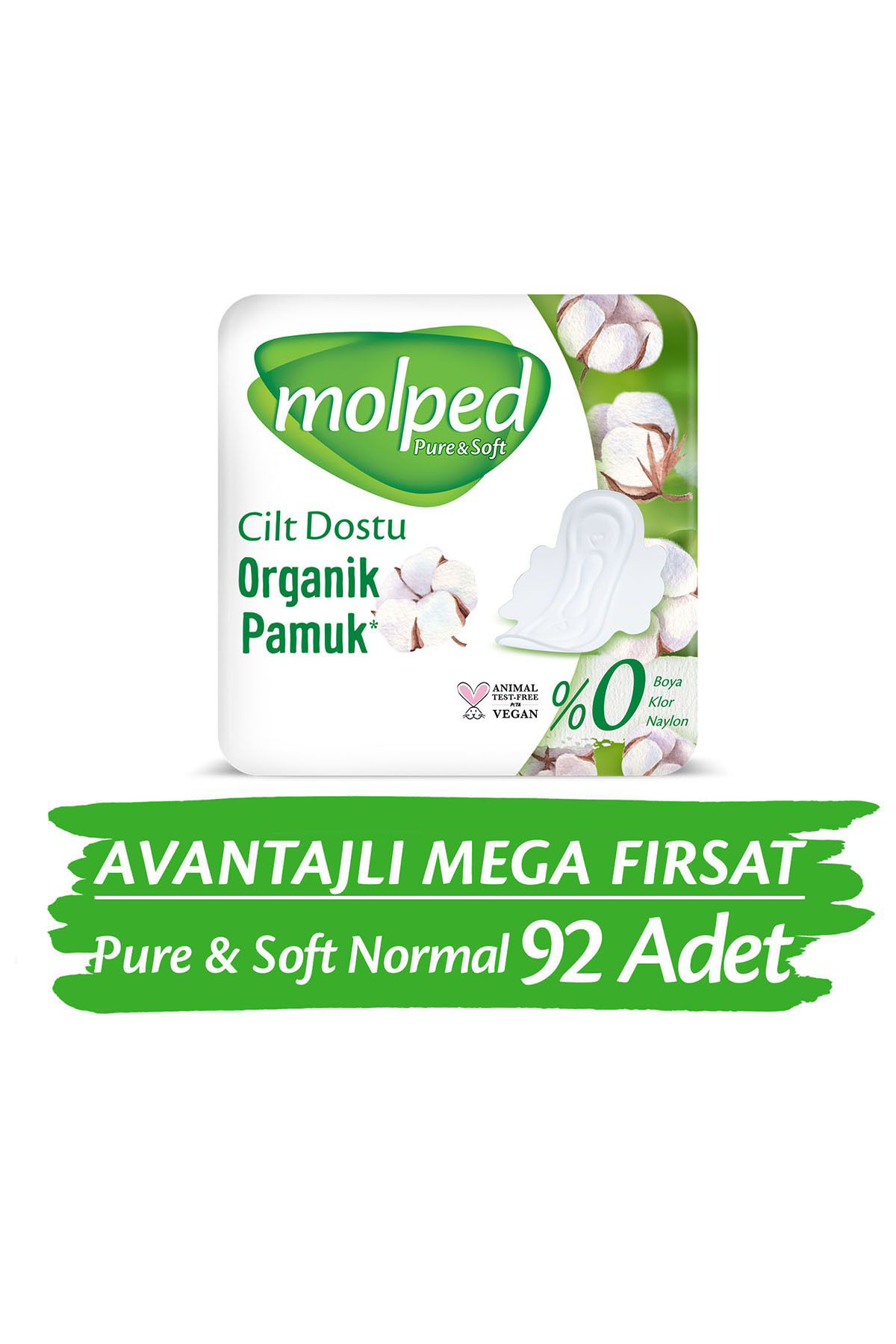 Molped Pure Soft Normal Avantajli Mega Firsat Paketi 46 Li X 2 Adet