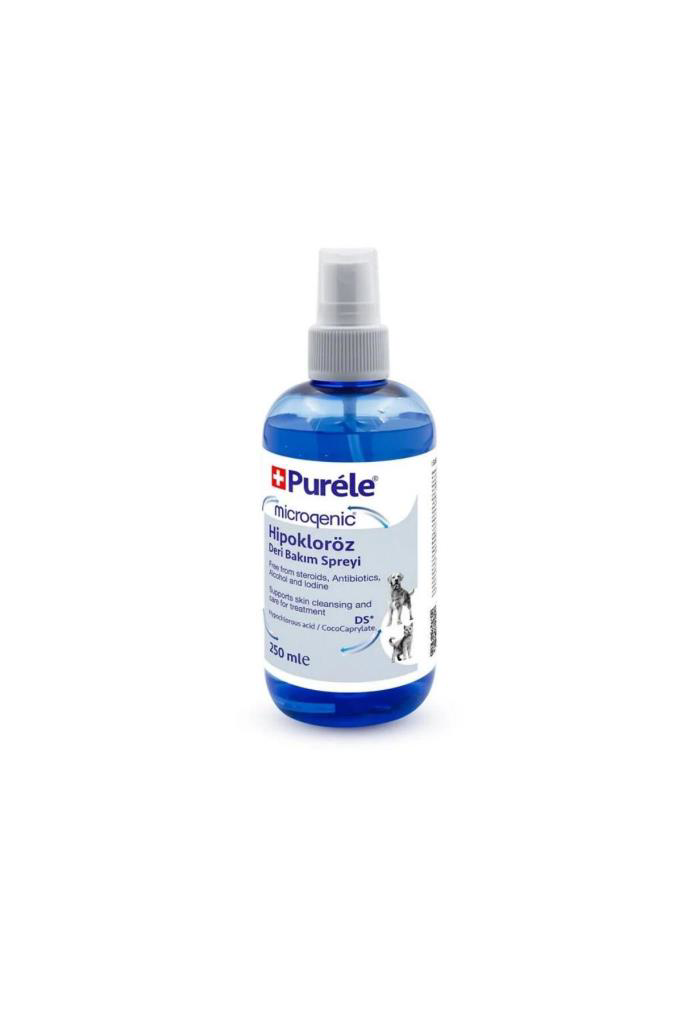 Purele Hipokloröz Kedi Ve Köpekler İçin Deri Bakım Sprey 250Ml Purele Hipokloröz Kedi Ve Köpekler İçin Deri Bakım Sprey 250Ml