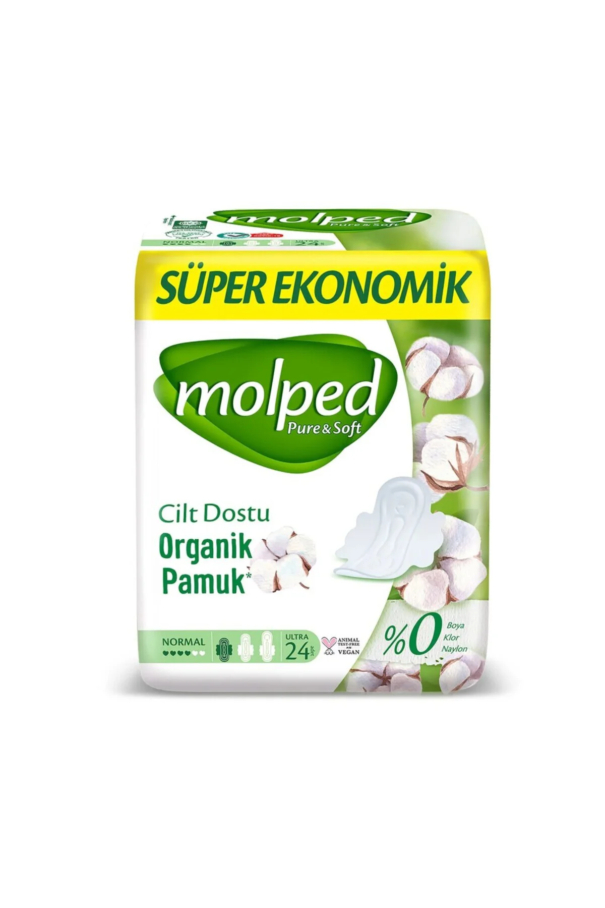 Pure&Soft Normal Ped Süper Eko 24 Adet