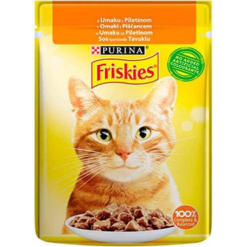 Purina Friskies Tavuklu Kedi Konservesi 85 Gr