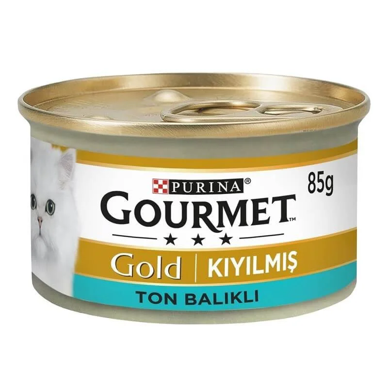 Purina Gourmet Gold Kıyılmış Ton Balıklı Kedi Konservesi 85gr Purina Gourmet Gold Kıyılmış Ton Balıklı Kedi Konservesi 85gr