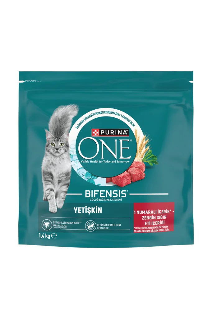 Purina One Sığır Etli Kedi Maması 1,4 Kg