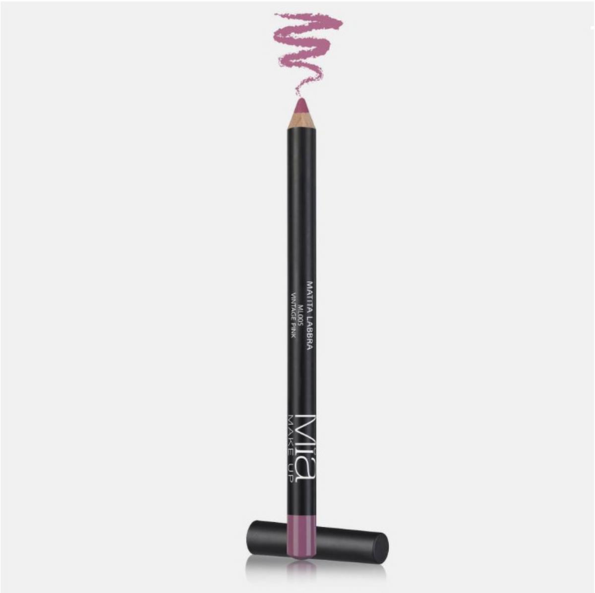 PÜRÜZSÜZ DUDAK KALEMİ  LIP PENCIL  VINTAGE PINK  ASANSÖRSÜZ  MIA-