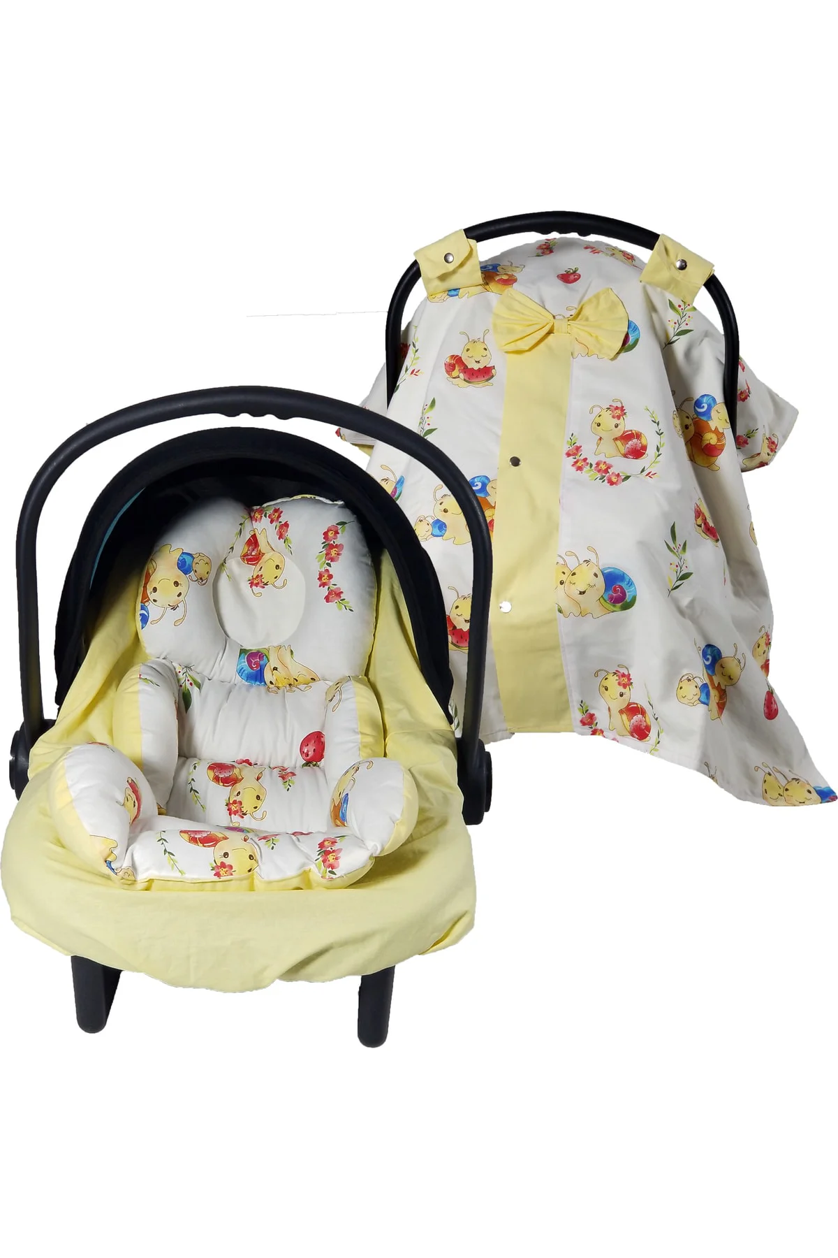 Puset Örtüsü Puset Çarşafı Ortopedik Puset Minderi Ve Araba Minde