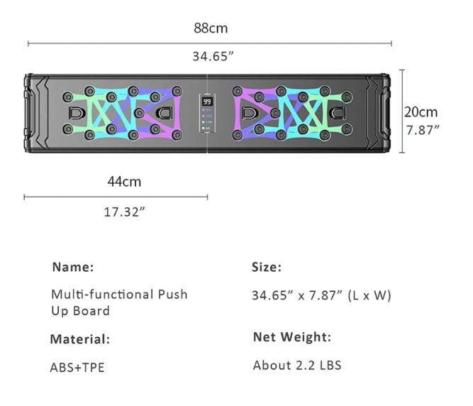 Push Up Board Çok Fonksiyonlu Fitness Platformu