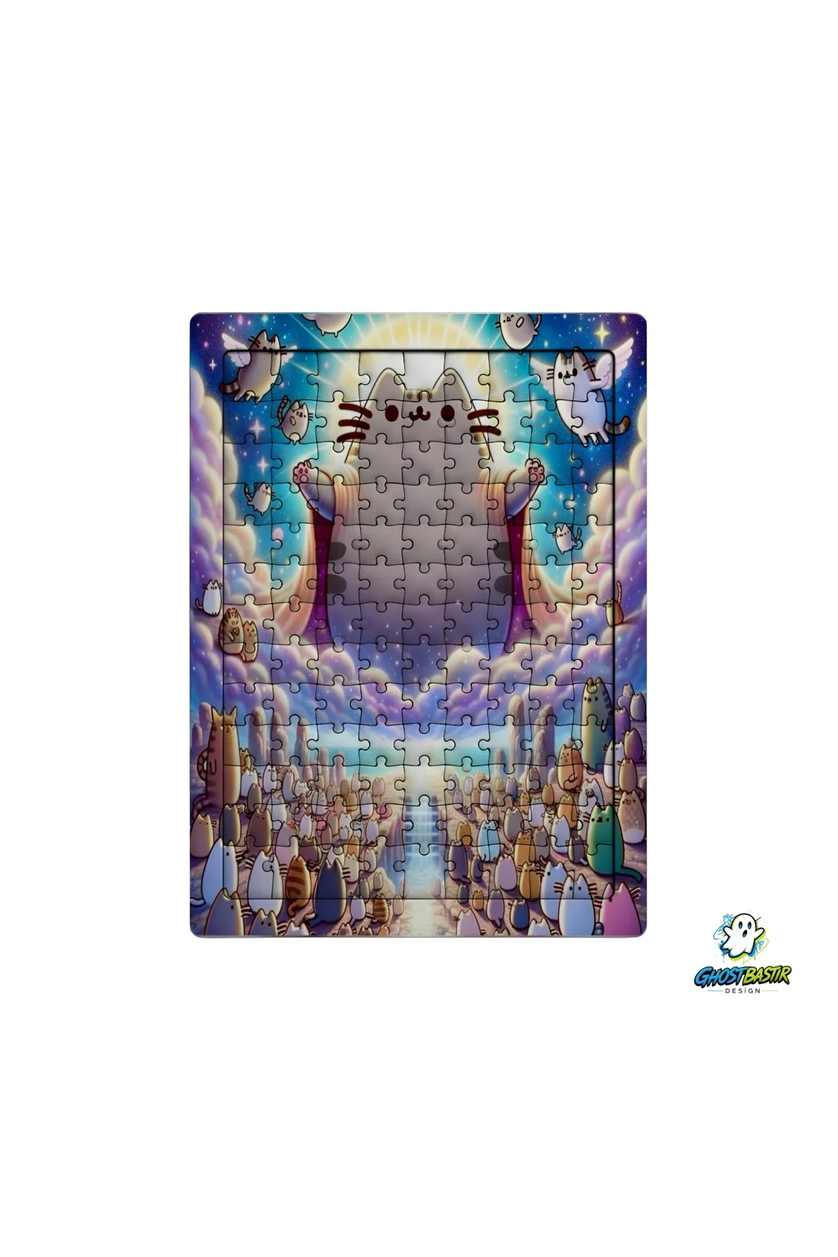 Pusheen 99 Parça Ayaklı Puzzle – Dekoratif Çocuk Yapbozu 0179