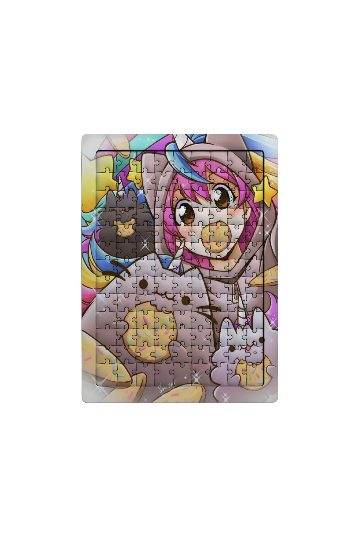 Pusheen 99 Parça Ayaklı Puzzle – Dekoratif Çocuk Yapbozu 048