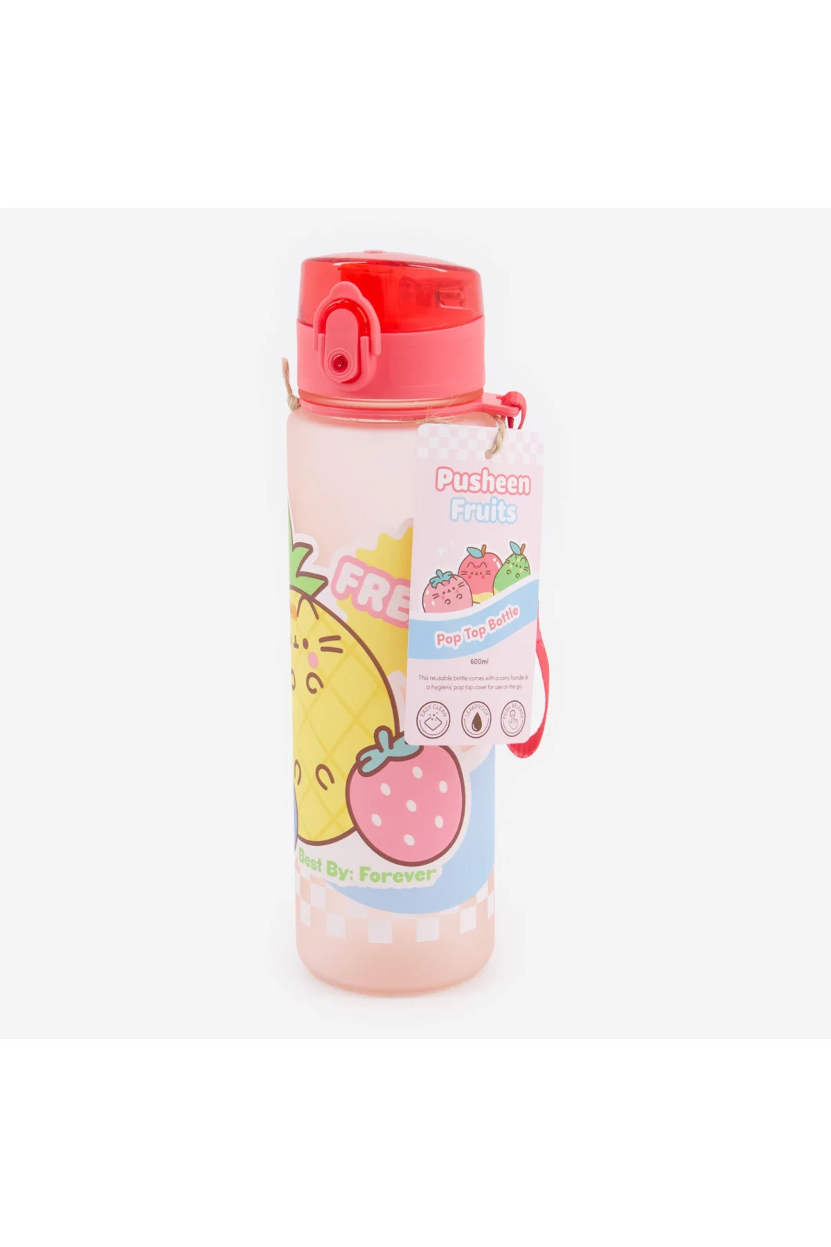 Pusheen Fruits Meyve Temalı, 600ml Kapasiteli, Pop-Top Kapaklı Matara ve Su Şişesi Pusheen Fruits Meyve Temalı, 600ml Kapasiteli, Pop-Top Kapaklı Matara ve Su Şişesi - Görsel 2