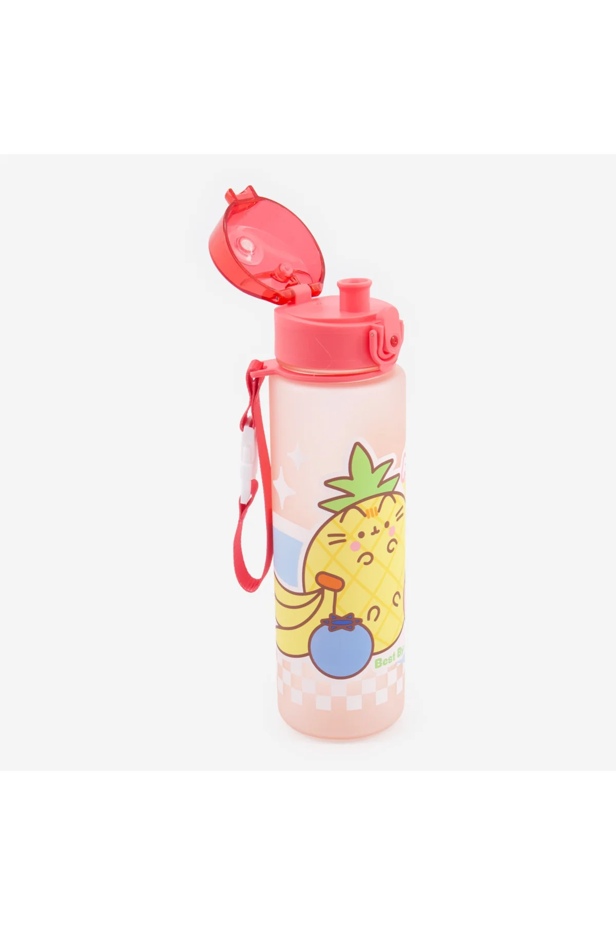 Pusheen Fruits Meyve Temalı, 600ml Kapasiteli, Pop-Top Kapaklı Matara ve Su Şişesi Pusheen Fruits Meyve Temalı, 600ml Kapasiteli, Pop-Top Kapaklı Matara ve Su Şişesi