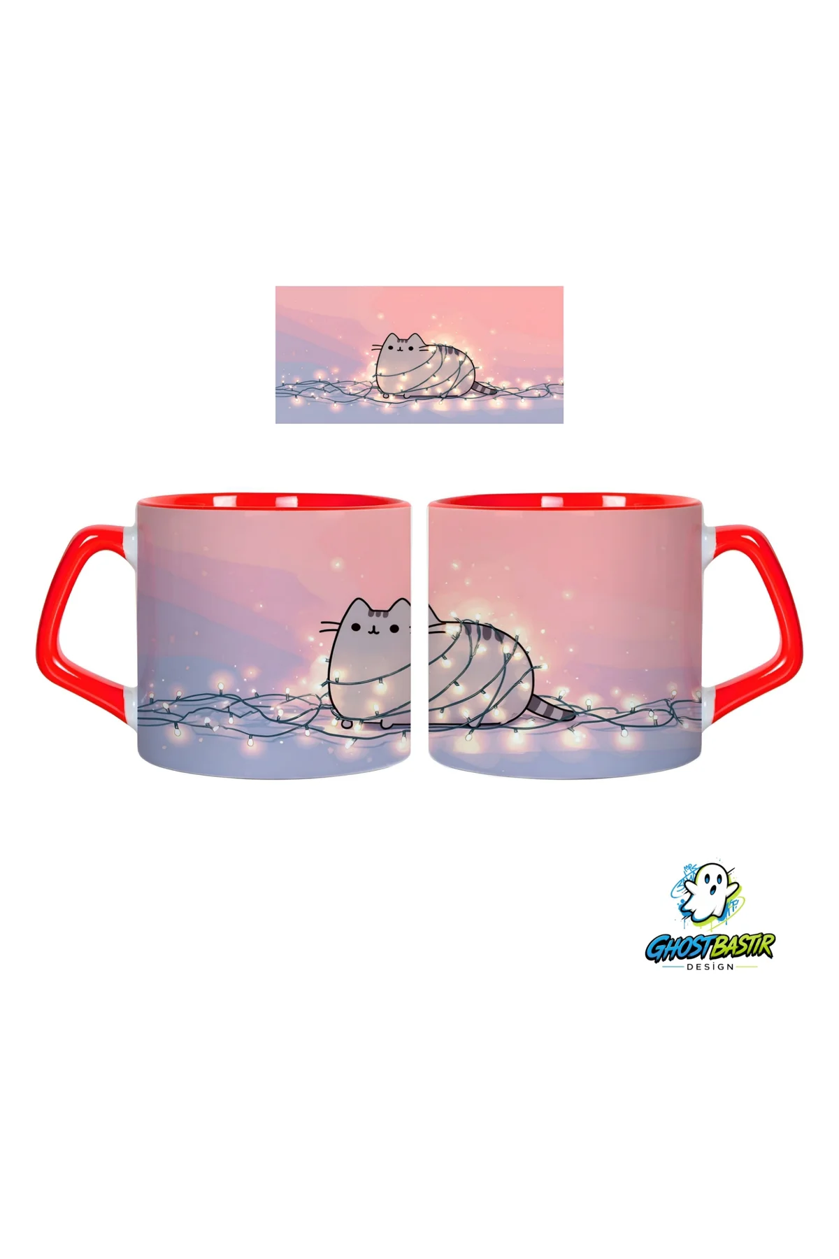 Pusheen Kupa Bardak | Tek Adet 0812