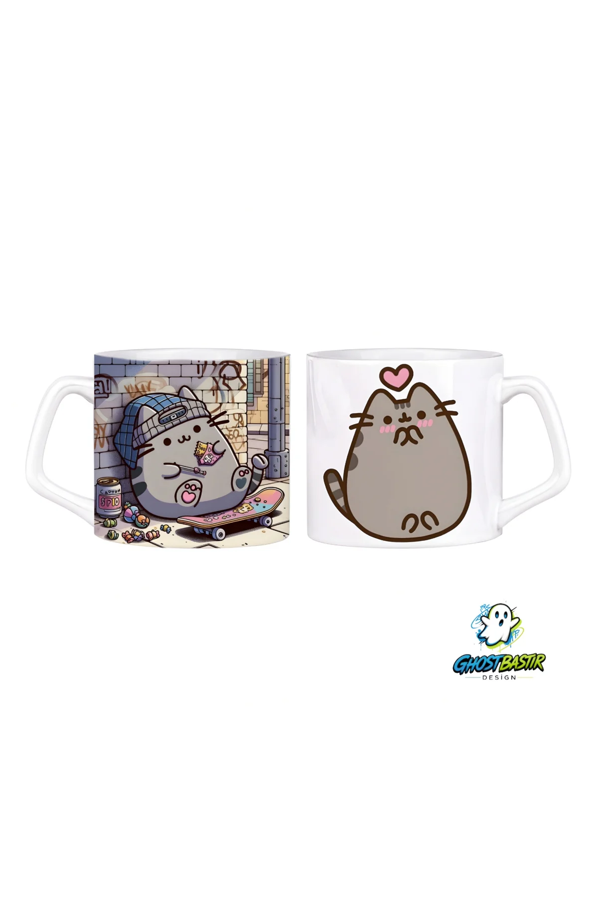Pusheen Kupa Bardak | Tek Adet 0813