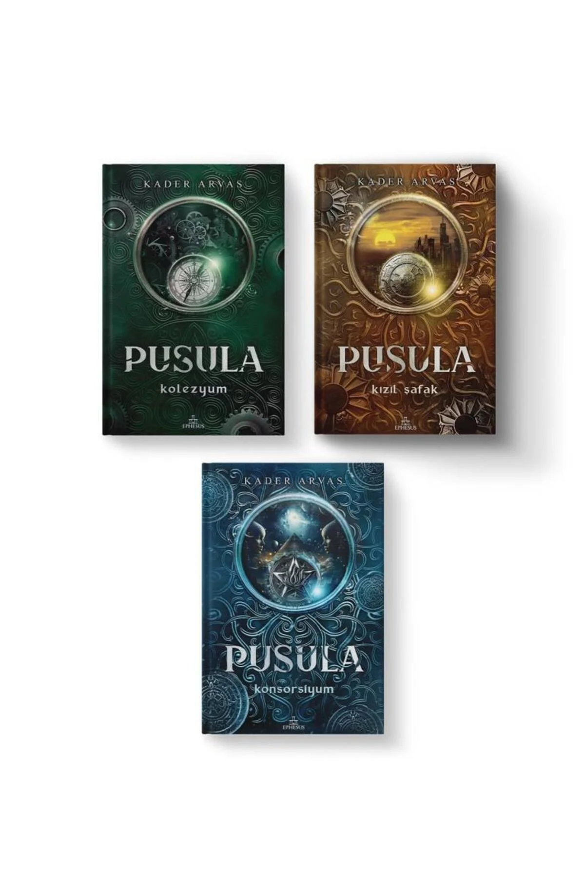 Pusula 3 lü Set Ciltli